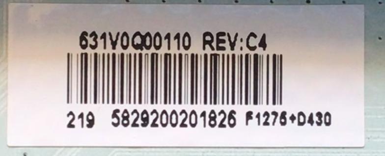 KIT DE TARJETAS PARA TV TOSHIBA MAIN 631V0Q00110 / VTV-L55736 REV:1 / FUENTE 01-1T920000700-DSPIL / FSP126-2FS01 / T-CON 5543T10C03 / 55T32-C0F CTRL BD / PANEL K430WDCRA-UF300A5 / MODELO 43LF621U21 - Imagen 3